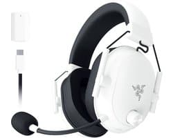 Razer BlackShark V2 HyperSpeed - Draadloze Gaming Headset - Lichtgewicht - Bluetooth / 2.4 GHz - Wit