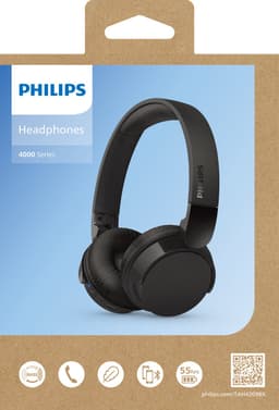 PHILIPS TAH4209 - On Ear draadloze Bluetooth Headphones - Zwart — thumbnail 12