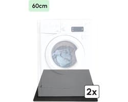 Bodo® 2 x Anti Trillingsmat Wasmachine en droger - 60x60x1cm