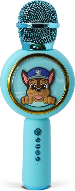 Paw Patrol Chase - draadloze karaoke microfoon voor kinderen - oplichtend LED display - speaker - stemvervorming — thumbnail 5