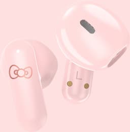 Hello Kitty - draadloze oordopjes - schuifdisplay met LED verlichting - met oplaadcase - touch control - lange batterijduur — thumbnail 2