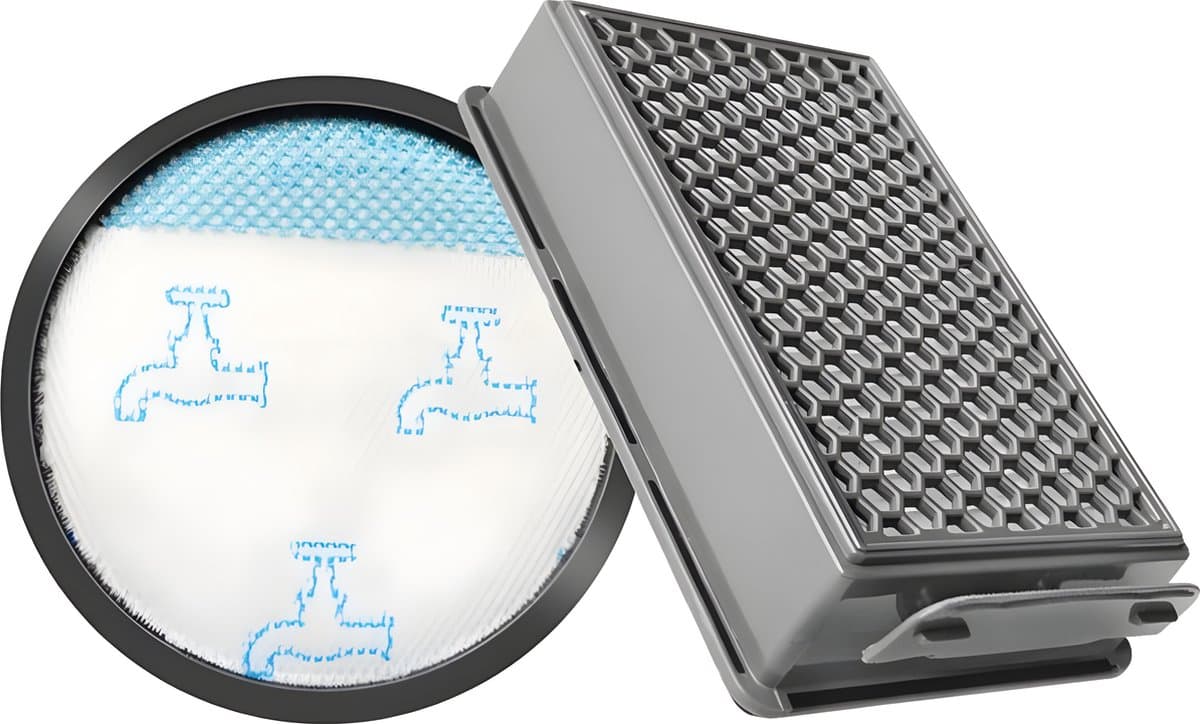 HEPA Filter Set Geschikt Voor Rowenta Compact Power Cyclonic Stofzuiger -  Stofzuigerfilter - Filterset — afbeelding 1