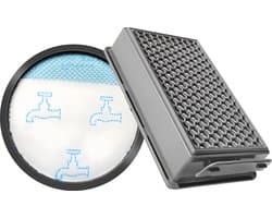 HEPA Filter Set Geschikt Voor Rowenta Compact Power Cyclonic Stofzuiger -  Stofzuigerfilter - Filterset