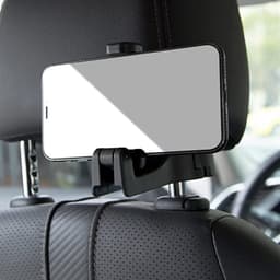 Auto Hoofdsteun Haak, 2 in 1 Auto Hoofdsteun Verborgen Haak, Auto Zetel Terug Haken Met Telefoon - Houder Auto Achterbank Organisator - Zware Opslag Haken Voor Tassen Fles — thumbnail 1