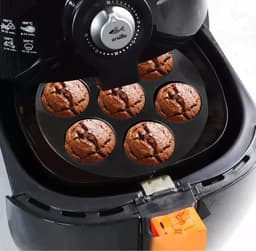 Muffin Bakvormen - Muffin Bakvormen Siliconen - Muffin Bakvormen Airfryer - BPA Vrij — thumbnail 4