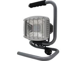 Hofftech LED bouwlamp met Bluetooth speaker - 20W - IP65 - zilverkleurig