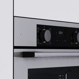 Wiggo WO-BFA610(G) - Inbouw heteluchtoven - 73L - Airfryer functie - Hetelucht - Soft Close deur - Telescooprails - Energieklasse A - Grijs - 5 jaar garantie — thumbnail 5