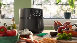 Philips Airfryer Connected 5000 Series - HD9285/93 - 7,2 liter (XXL) - Heteluchtfriteuse - RapidAir - Quickclean - Met bakvorm — thumbnail 19
