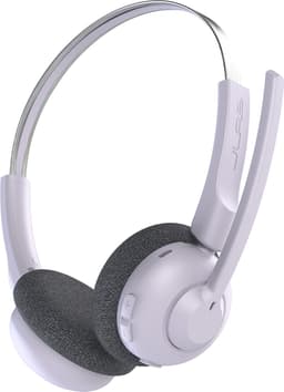 JLab Go Work Pop Headset met Microfoon - Draadloze Headset Bluetooth - Noise Cancelling Microfoon - 50 Uur Speeltijd - Lila — thumbnail 3