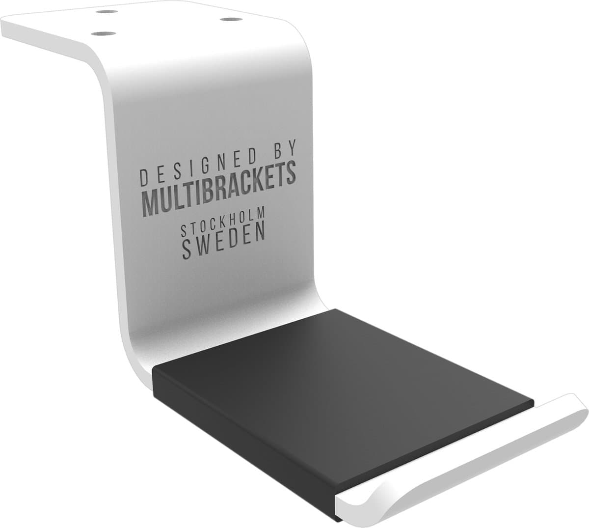 Multibrackets - Bureauhouder voor hoofdtelefoon - Koptelefoon ophangbeugel - wit — afbeelding 1