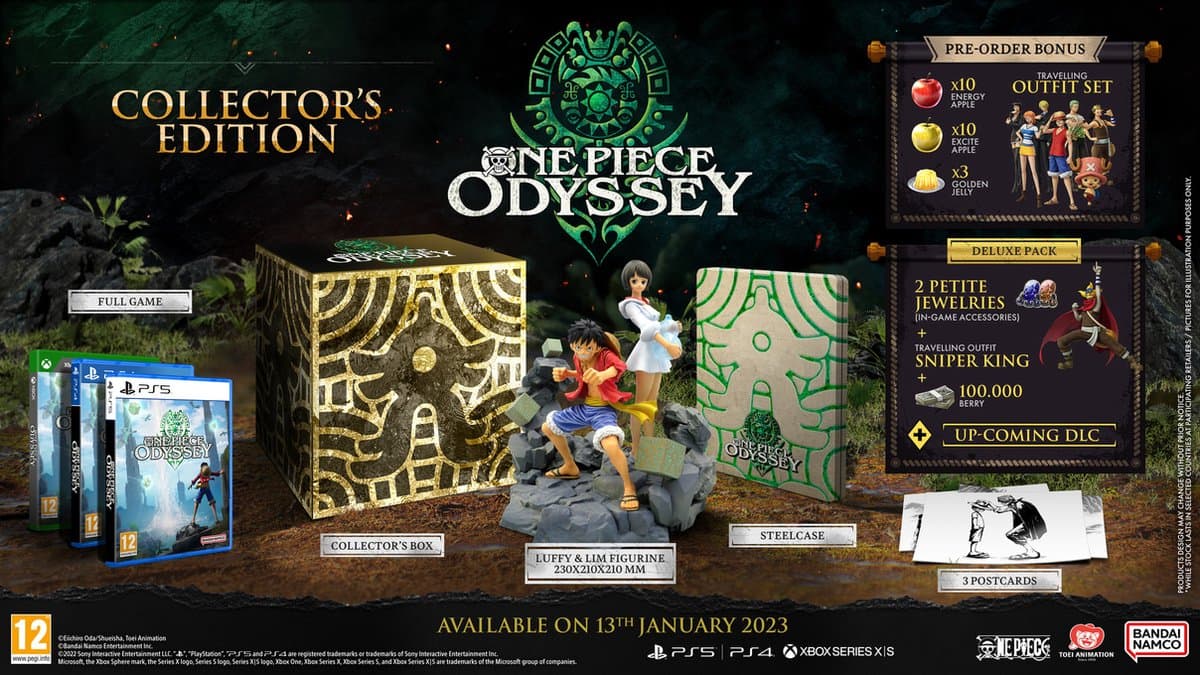 One Piece Odyssey Collector’s Edition - PS4 — afbeelding 1