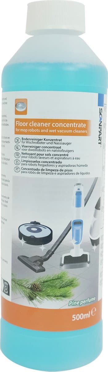 Scanpart vloer reiniger concentraat 500 ml - Speciaal geschikt voor dweilrobots en natstofzuigers - Universeel — afbeelding 1