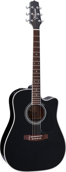 Takamine EF341SC2 Black - Akoestische gitaar — thumbnail 1