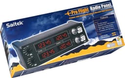 Logitech G Saitek Pro - Flight Radio Paneel - PC - Zwart — thumbnail 3