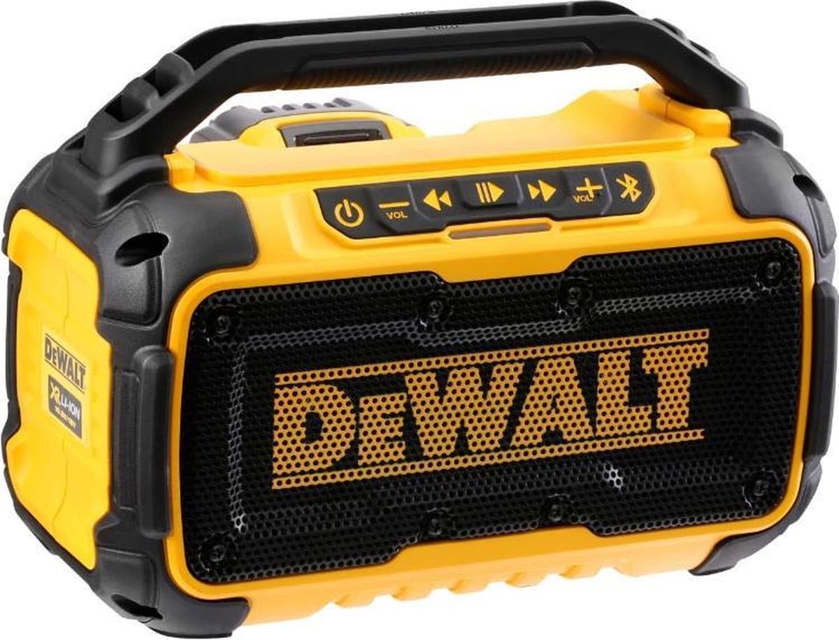 DeWALT DCR011 10,8V-18V-54V XR Li-Ion accu bluetooth speaker — afbeelding 1