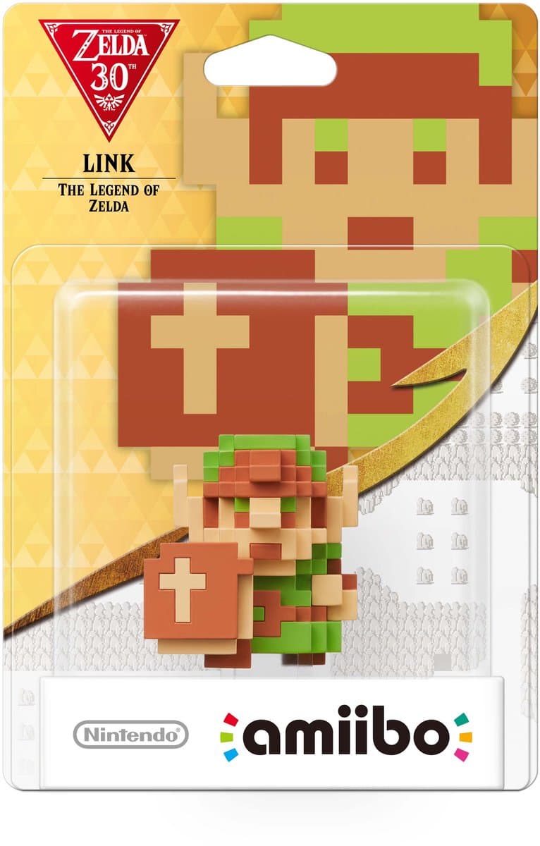 amiibo Legend of Zelda - Link 8 Bit - 3DS + Wii U + Switch — afbeelding 1