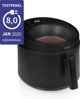 Princess 182270 Airfryer XL - Cyclonic Vision - 5L Heteluchtfriteuse - PFAS vrij - Skylight Kijkvenster en Digitaal Display - 8 Programma's en 1500W - Inclusief Grillrek en Shake Reminder - 182270 — thumbnail 2