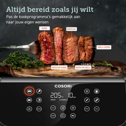 Cosori XXL Chef Edition 6.2 liter Airfryer - Met Bakpapier bakjes - 12 programma's — thumbnail 7