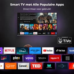 Horizon Smart TV 65 inch - 4K LED Televisie - XT Line - ULTRA HD - WiFi - Netflix - Voice Assistant - Ultra Narrow Design — thumbnail 5