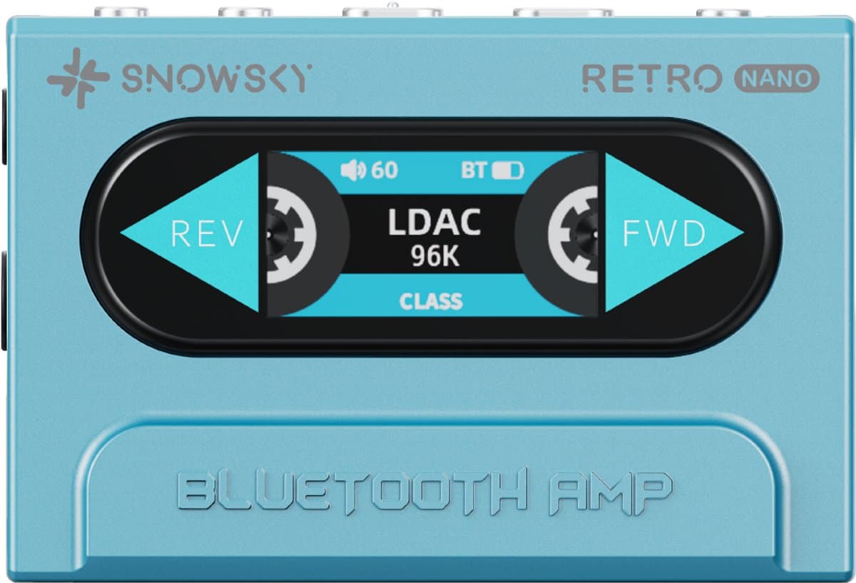 Snowsky Retro Nano Blauw — afbeelding 1