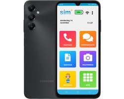 SimPhone 6 - Smartphone voor Senioren