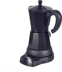 Elektrische percolator - Elektrische espresso maker - 300ml capaciteit/6 Kopjes - Zwart — thumbnail 1