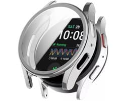 Strap-it Schokbestendig TPU hoesje - bescherming - geschikt voor de Samsung Galaxy Watch 7 - 40mm (zilver)