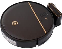 AG6100 Robotstofzuiger met Dweilfunctie - 120minuten - Met Oplaadstation - Robotstofzuigers - Huisdieren - met Dweil - Luxe Robotstofzuiger - Dweilrobot - Automatisch opladen - App of afstandsbediening te gebruiken - 2500Mah - Stripe Design