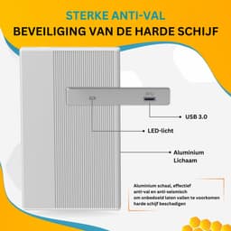 ApexArte® Harde Schijf Extern - Draagbare - 1TB Opslag — thumbnail 3