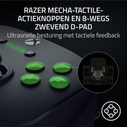 Razer Wolverine V3 Pro - Draadloze Controller - Programmeerbaar - Backpaddles - Xbox/PC - Zwart — thumbnail 3