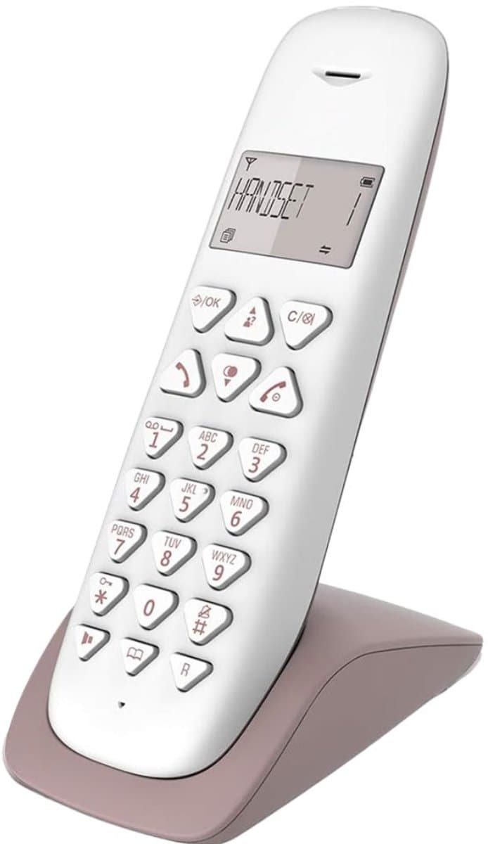 VELTRR® Huistelefoon - Senioren Telefoon Vaste Lijn - GSM - Wit — afbeelding 1
