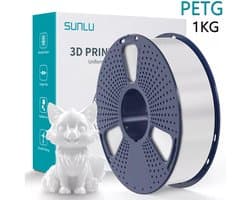 SUNLU PETG Wit / White 1kg - 1.75mm - 3D printer filament