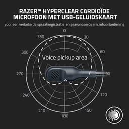 Razer BlackShark V2 X (PlayStation gelicentieerd) wit — thumbnail 2