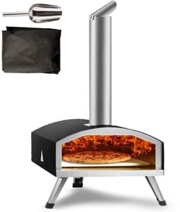 Bolt Edge Pizza Oven Buiten - Houtgestookt - Pizzasteen - Tot 300ºC - Inclusief Pizzaspatel — thumbnail 1