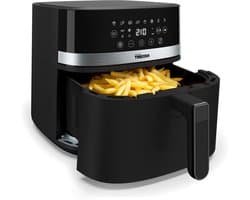 Tristar Airfryer FR-9418 - 8L - Grote Capaciteit XXL - PFAS Vrij - 7 programma's - Warmhoudfunctie - 2000 Watt