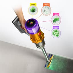 Dyson V12 Detect Slim Absolute - Steelstofzuiger - Nikkel/Geel - 150 Air Watts - Lichtgewicht — thumbnail 4