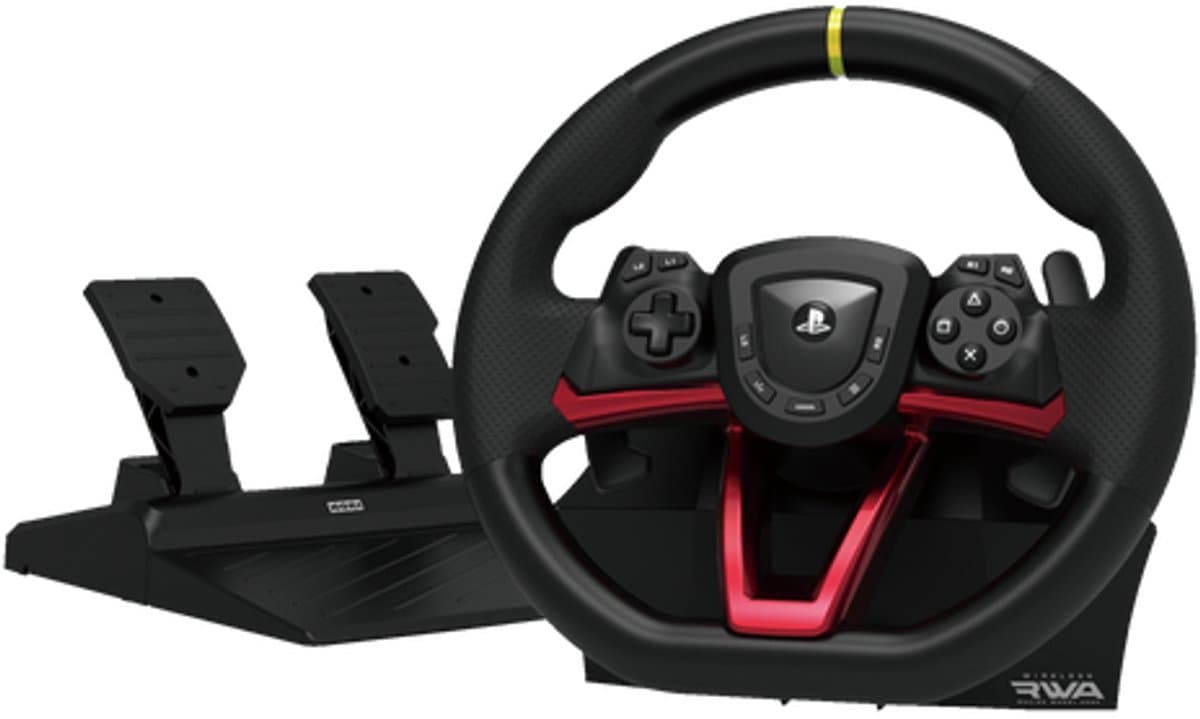 HORI - Draadloze APEX Racing Wheel voor PlayStation®5, PlayStation®4 en PC - Officieel gelicentieerd door Sony — afbeelding 1