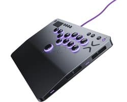Turtle Beach Victrix Pro KO Leverless Fight Stick Grijs USB Fightstick Digitaal PC, PlayStation 4, PlayStation 5