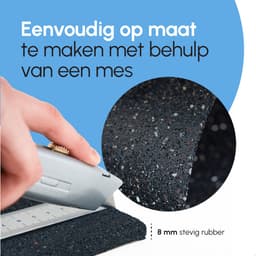 Bodo® 2 x Anti Trillingsmat Wasmachine en droger - 60x60x0.8cm — thumbnail 4