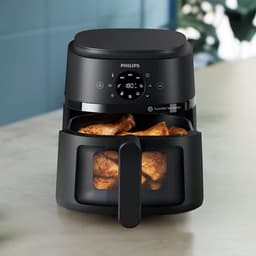 Philips 2000 Series Airfryer - NA220/00 - Kijkvenster - RapidAir - 4.2L - Tot 4 Personen - Zwart — thumbnail 9