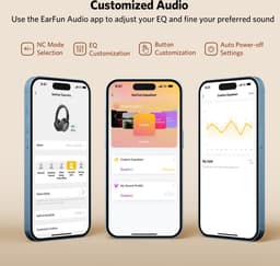 Earfun Tune Pro Draadloze Koptelefoon Zwart — thumbnail 2