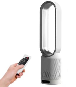 Vertylo® Draagbare Ventilator | Draagbare Airco | 8 Snelheden | Wit | Super Stil 32DB | Incl. Afstandsbediening — thumbnail 1