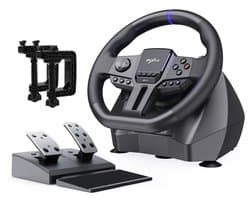 PXN - V900 Gen 2 - Race Stuur - Met Pedalen & Flippers - 270 / 900° - Game Stuur - Geschikt voor PS4 - PC - PS3 - Switch - Xbox X/S Series
