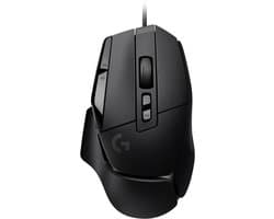 Logitech G502 X - Bedrade Gaming Muis - Rechtshandig - Optisch - Zwart