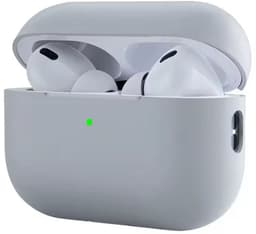 New Age Devi - Siliconen case - geschikt voor Airpods Pro - Licht-Grijs — thumbnail 1