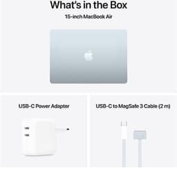 Apple MacBook Air (2025) 15 - M4 - 24 GB - 512 GB - Hemelsblauw — thumbnail 5