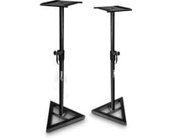 Pyle Dual Luidspreker standaards - Speaker Play 1 en 3 Houder- Statief met Verstelbare hoogte tot 132 cm