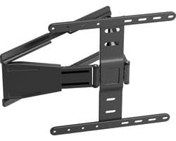 Krüger & Matz Ultra Slim Universele Verstelbare Televisie Beugel Voor LED LCD TV Van 37 Tot 75 Inch - Max 50 Kg - verticale en horizontale aanpassing - muurbeugel - slank ontwerp