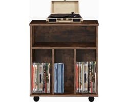 Lp vinyl opbergkast - boekenkast - opbergen tijdschriften boeken platen