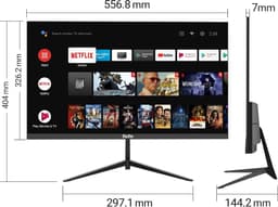 TuTu Full HD Smart Monitor/TV | Google Assistant | 25 inch/63,5 cm | 2x HDMI, 2x USB | Afstandsbediening & HDMI kabel | TU245J03 — thumbnail 8